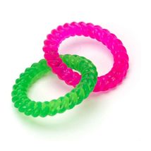 MPP Fun Pink and Green Chain Link Puppy and Small Dog Toy Circle or Heart Play F - $12.25+