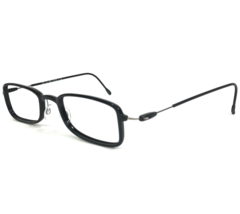 Silhouette Brille Rahmen 2820 60 6050 Schwarz Rechteckig Voll Felge 47-20-135 - $69.55