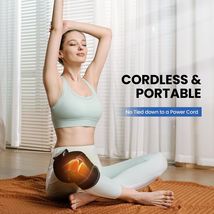 Cordless Knee Heating Pad, 3-in-1 Heating Pad with 4 Vibration and 5 Hea... - $86.98