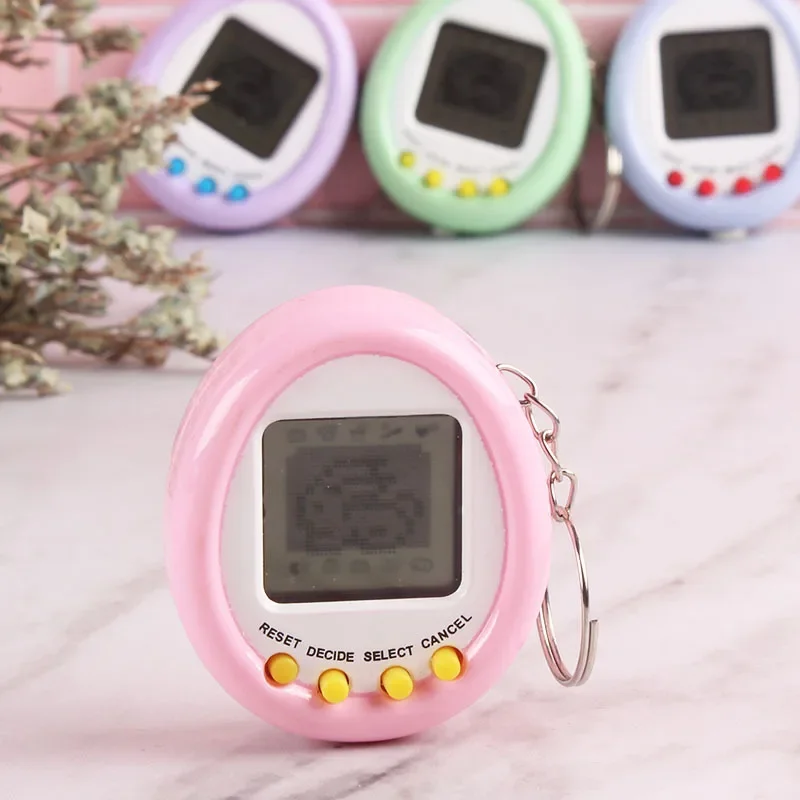 1Pcs 90S Nostalgic Tamagotchi Electronic Pets Console Kid Toy Portable Keyring - £8.66 GBP+