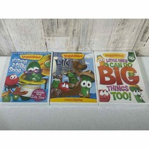 Veggie Tales 3 DVD Lot If I Sang A Silly Song Lyle The Kindly Viking Little Ones - £23.45 GBP