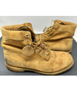Timberland Basic 6 Inch Boots Waterproof Men 13 M US Wheat Nubuck Tan 19... - $35.14