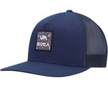 RVCA VA All The Way Print Trucker Snapback Hat - Navy - $27.10