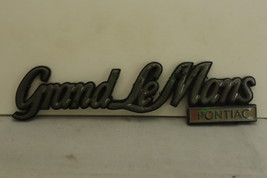1978-1981 Pontiac Grand LeMans Plastic Trunk Lid Emblem OEM  - £11.90 GBP