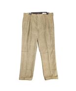 NWT Vtg 90s Oakton Limited Beige Corduroy Pants Men&#39;s 36x29 Pleated Cuff... - €30,93 EUR