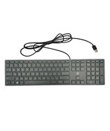 HP Halley USB Keyboard 17 X 4.5 Black Number Pad on Right NIB - £14.21 GBP