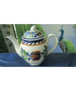 Antique Adams Handpainted One Cup Teapot 5 1/4 X 6&quot; [170b] - $74.67 CAD