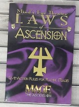 Mind&#39;s Eye Theatre Laws of Ascension Rules for Playing Mages Paperback LARP 2001 - £6.55 GBP