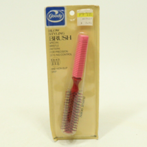 Vintage Goody Blow Style Pink Brush 7159 Square Grip Ball Tip Bristles 1... - $29.05