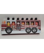 Sound the Alarm Firetruck Hot Sauce Sampler Set - $35.63