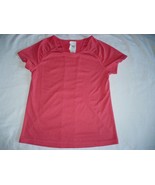 Athletic Works Girls Active T Shirt Mesh Back Size Medium (7-8)  Coral P... - €9,22 EUR