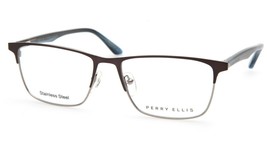 New Perry Ellis Pe 428-2 Brown Eyeglasses Frame 54-18-145mm B38mm - £50.91 GBP