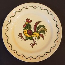 Vernon Kilns Metlox Poppytrail California Provencal Red Rooster Dinner P... - £15.62 GBP