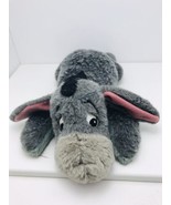 Disneyland Walt Disney World EEYORE 15” PLUSH - Detachable Tail Pink Bow... - $24.60 CAD