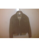 Ralph Lauren Polo Wolle Fischgräten Voll Reißverschluss Mantel Jacke Her... - $1,911.82 MXN