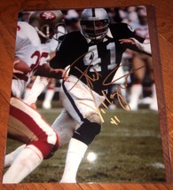 Phil Villapiano Authentic Hand Signed Autograph Photo 8x10 Los Angeles Raiders - £78.94 GBP