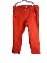 Torrid Boyfriend Straight Vintage Stretch Jeans Red Size 20 Short Feel T... - $16.83