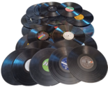 Bulk Lot of 25 Vinyl 12&quot; Inch Records LP Craft Crafting Upcycle Etsy Mixed - $14.80