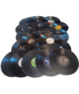 Bulk Lot of 25 Vinyl 12&quot; Inch Records LP Craft Crafting Upcycle Etsy Mixed - £11.70 GBP