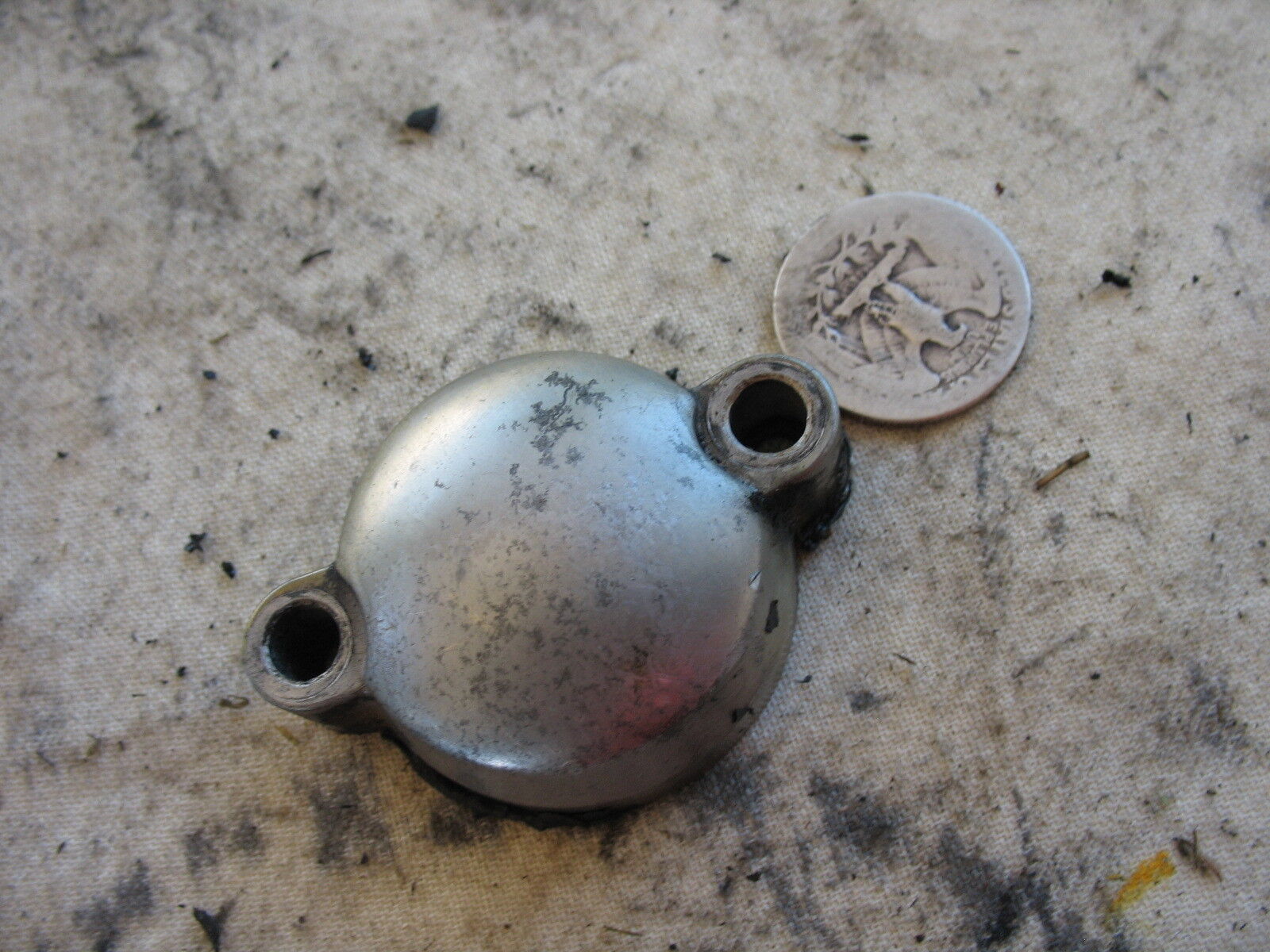 CYLINDER CAM CHAIN TENSIONER COVER CAP 1983 83 YAMAHA XV920 VIRAGO - $8.86