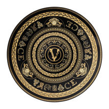 Virtus Gala Black Service Plate Versace New - $285.00