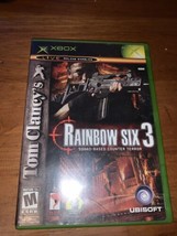 Tom Clancy&#39;s Rainbow Six 3  Microsoft Xbox 2003 Complete Complete Tested - £4.11 GBP
