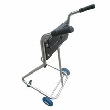 Stainless Steel Boat Outboard Motor Stand Cart Dolly With Wheel Enginee Carrier image 5