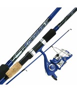 Okuma Fin Chaser X Series Spinning Combo Blue 6ft 6in Rod - £41.56 GBP