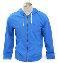 Oakley Blue Zip Front Hoodie Hooded Sweat Jacket Hoodie Men&#39;s L NEW - £55.46 GBP
