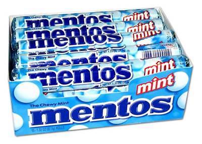 Mint Mentos Mint 15 count box chewy mint bulk candy Mentos - $14.97