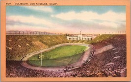 Coliseum Los Angeles CA Postcard PC386 - £7.18 GBP