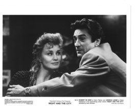 2 Night and the City Robert De Niro Jessica Lange Press Photos Movie Stills - £4.69 GBP