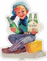 Sprite Boy Advertisement Laser Cut Metal Sign - $69.95