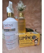 Original Lumine Carrot Face &amp;  Lotion 400ml, Serum  &amp; Soap - $79.19