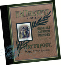 H W Trickett 1906 CATALOG Gaghills Slipper Shoes Footware VICTORIAN era ... - £22.85 GBP