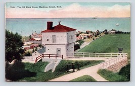 Old Block House Mackinac Island Michigan MI UNP DB Postcard G16 - £3.20 GBP