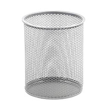 Italplast Mesh Pencil Cup (Silver) - £11.45 GBP