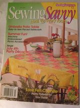 Sewing Savvy, July 2002 - £3.93 GBP