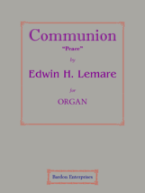Communion “Peace” (Op. 68) by Edwin H. Lemare - £11.16 GBP