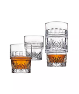 Dublin Stackable Double Old Fashioned Glass, Set of 4 - £44.03 GBP