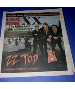 ZZ TOP LOVE RIDE XX NEWSPAPER SUPPLEMENT VINTAGE 2003 - £19.65 GBP