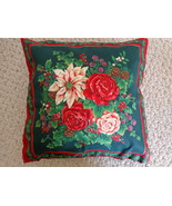 Beautifully Holiday Decorated Pillow (#1277) - $398.80 MXN