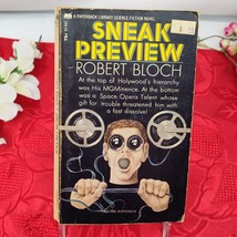 SNEAK PREVIEW - 1st EDITION PAPERBACK ORIGINAL ROBERT BLOCH - $276.95 MXN