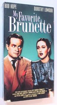 My Favorite Brunette VHS Tape Bob Hope Dorothy Lamour Lon Chaney Jr S1A - £3.90 GBP