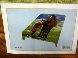 Horse Colt Horses Farm Queen Size Blanket Bedspread - £44.26 GBP