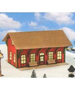 Mary Maxim Village Train Depot Plastic Canvas Kit #21186 - $11.99