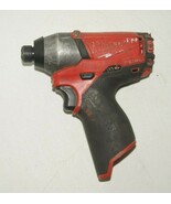 FOR PARTS NOT WORKING - Milwaukee 2453-20 12V  Cordless 1/4&#39;&#39; HEX IMPACT... - $461.39 MXN