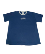 Vintage Nike Shirt Mens XL  Navy Blue Athletic Division 1971 Made In USA - $22.32 CAD