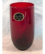 11 Royal Ruby Anchor Hocking Red Depression Glass Tumblers 5&quot; T - £62.90 GBP