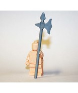 BNP Pick Axe Grey Weapon For Knight Army Minifigure Toys Gift - $4.64